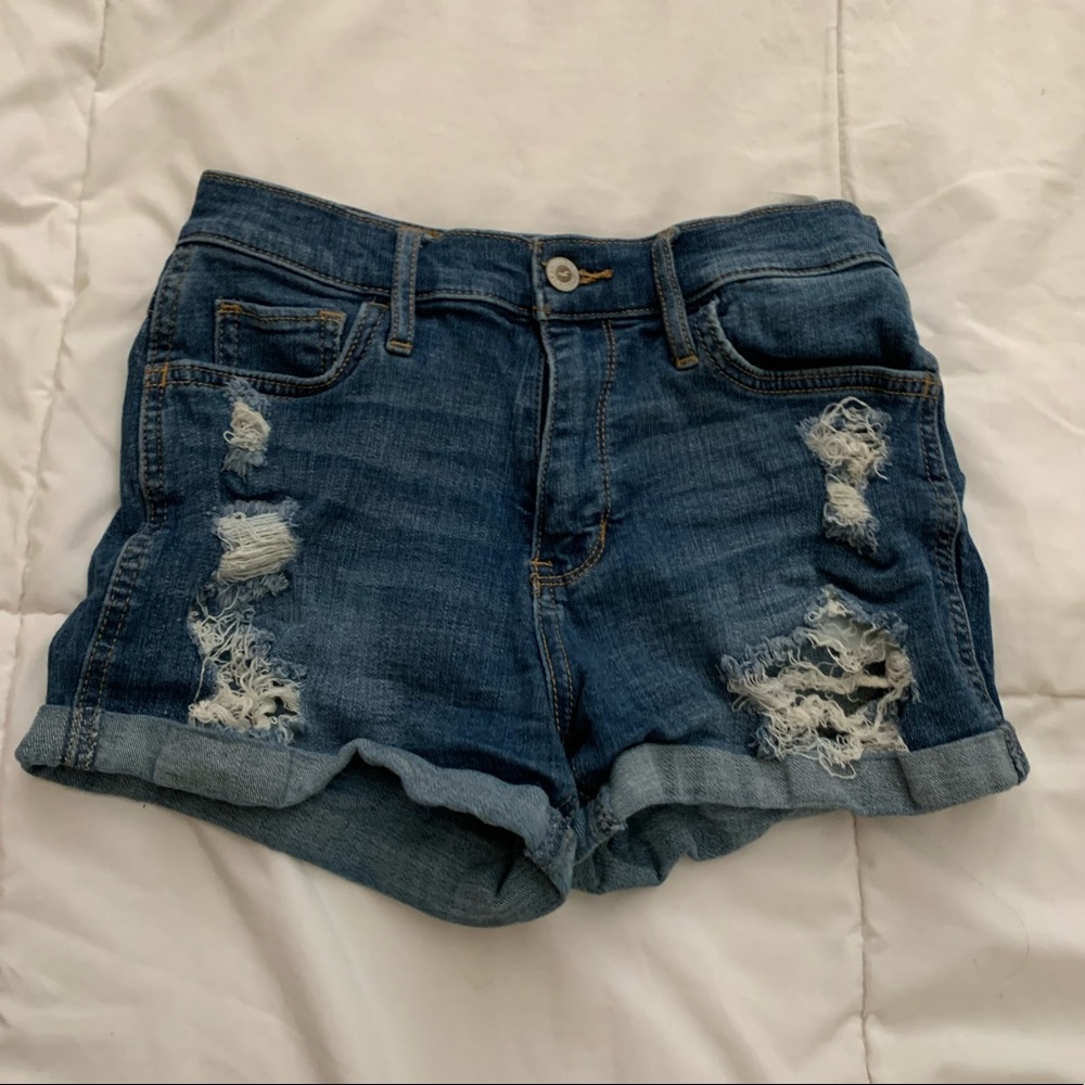 High Rise Short Shorts